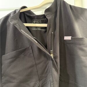 Figs jumpsuit black Zip and Pocket XXL NEVER WORN